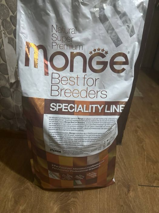MONGE новый не вскрытый собачий