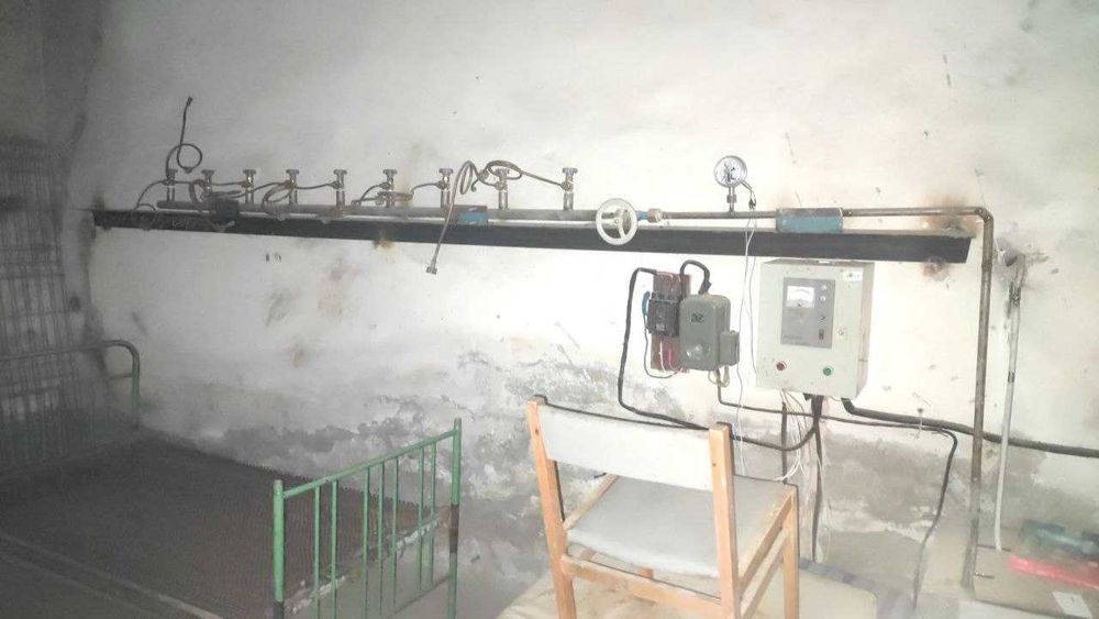 кислород цехи .1500 та балон кунига  чикаради .1500 шт за сут