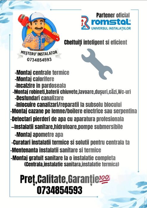 Instalații termice și sanitare