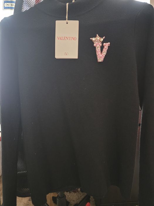 Страхотна  чисто нова маркова блуза финно плетиво С размер