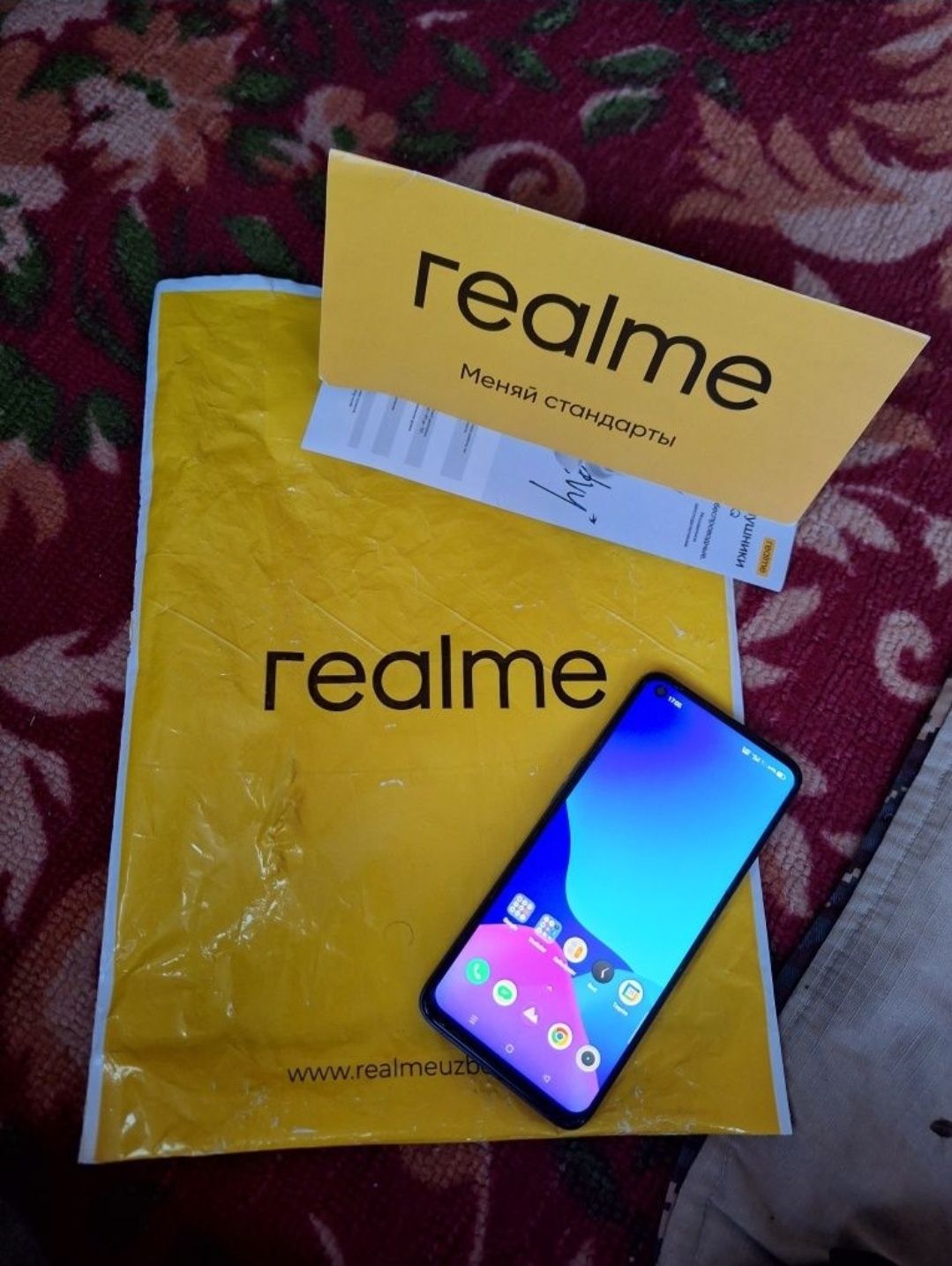 REALME 6 (4/128) blue: 100 у.е. - Мобильные телефоны Ташкент на Olx