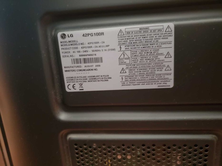 Vand televizor plasma LG