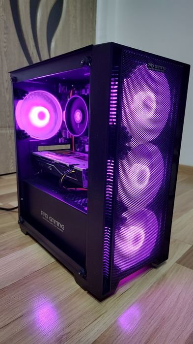 Pc gaming Rx 580/Ryzen 5 1600AF/16gb ram Gta V Fortnite Cs 2