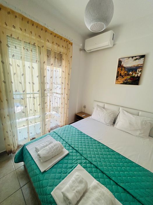 Апартамент с две спални в Паралия Офринио на 100 метра от плажа