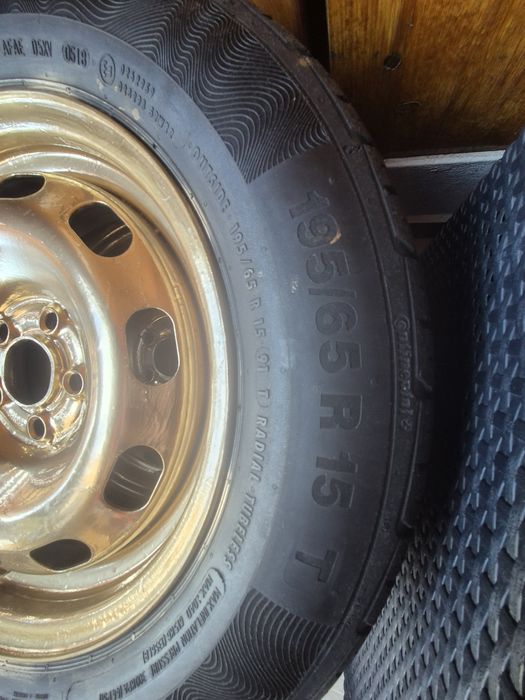 4 roți, jenți de tablă 5x100