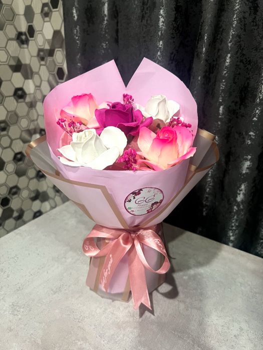 Мыльные розы! Цветы с доставкой!