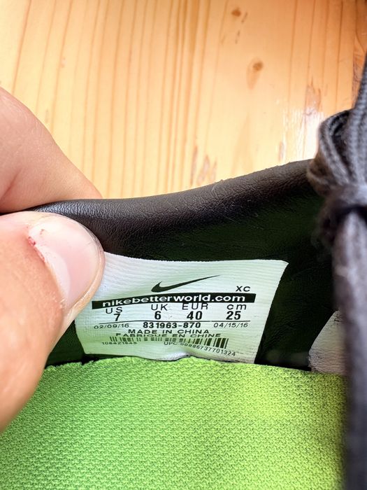 Nike Mercurial Vapor XI FG – Mărimea 40 (UK 6 / US 7 / 25 cm)