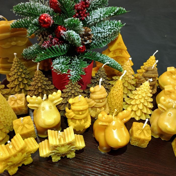 Свещи от чист пчелен восък