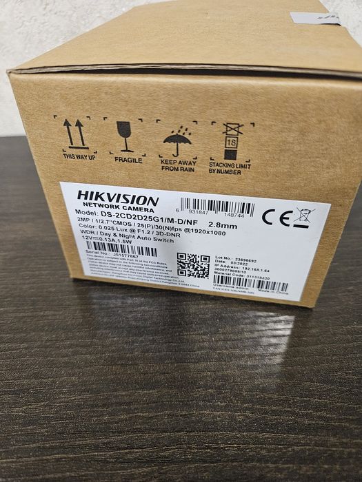 Мини видеокамера хиквижен