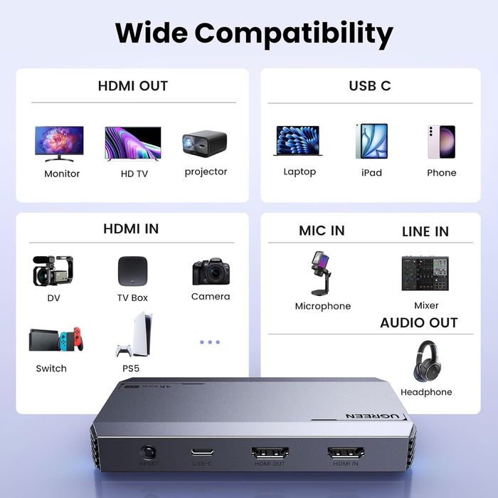 Placa video captura 4K vezi foto