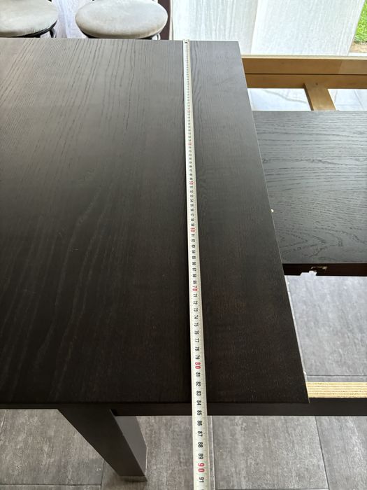 Разтегателна масивна маса IKEA