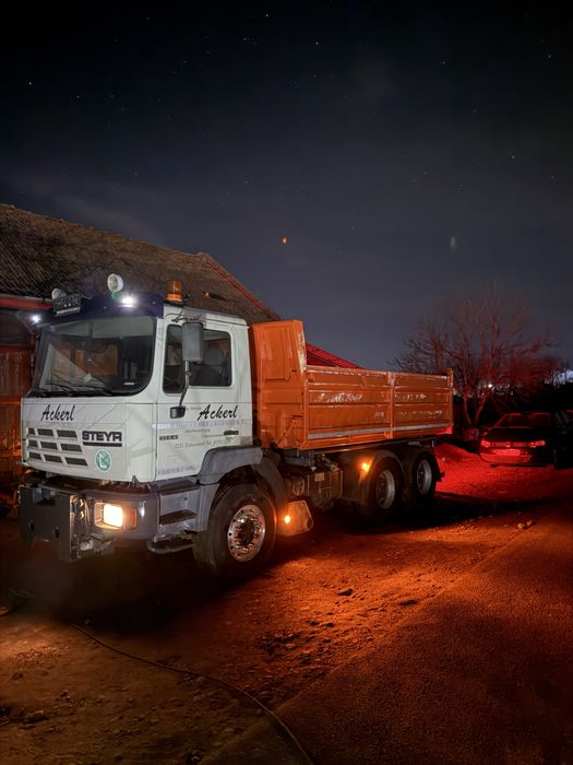 Man/steyr 33.410 basculanta 6x4