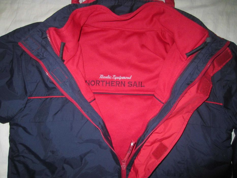 Geaca + bluza Northern Sail,masura M, gluga pliabila, stare buna