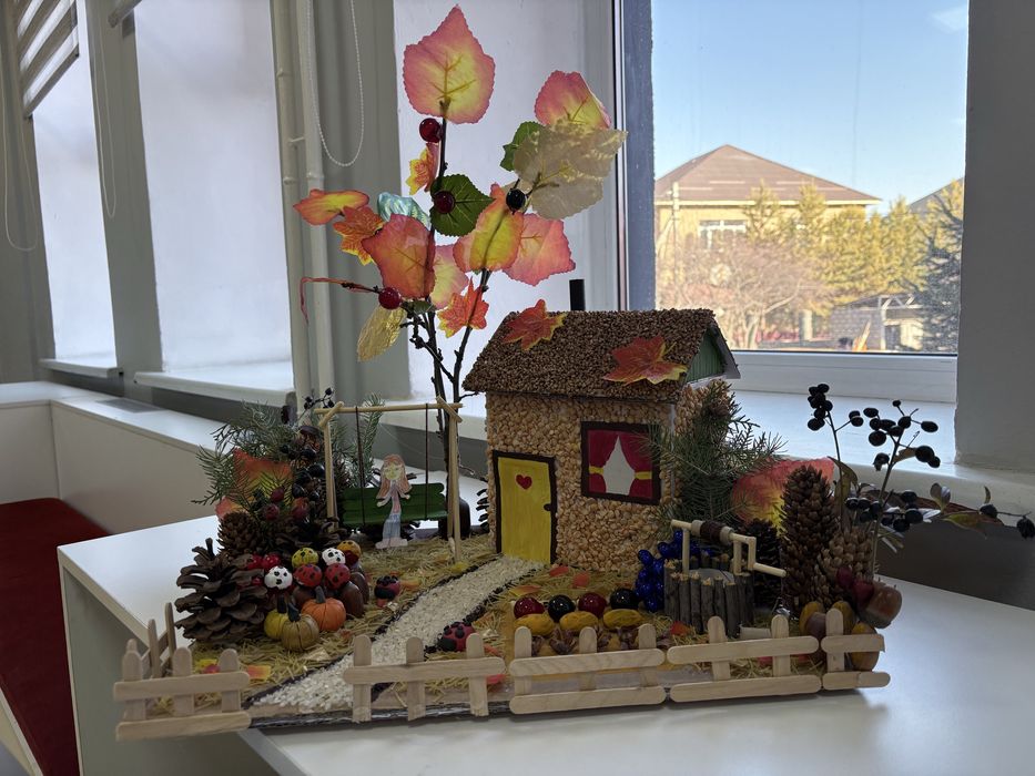 Экибана поделка осень