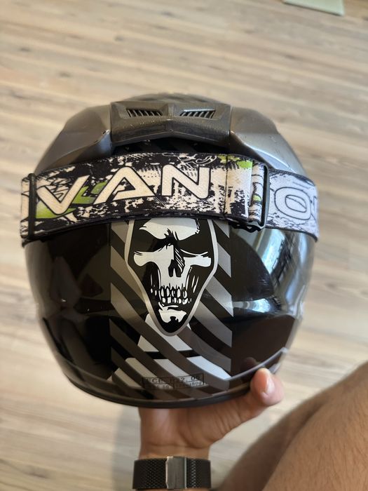 Каска за мотор/колело с очила