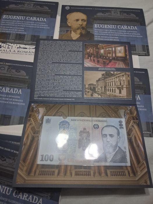 Bancnota aniversare Eugeniu Carada