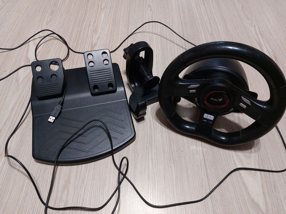 Игровой руль genius speed wheel 5