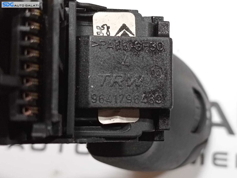 Maneta Comenzi Volan Radio Volum Peugeot 407 2004 - 2010 Cod 9641796480 [M6491]