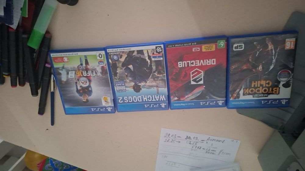 Продам диски на пс4 срочно