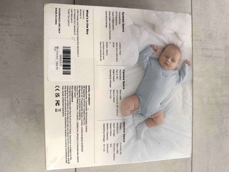 Baby monitor Dr.Care HD 1080p nou sigilat