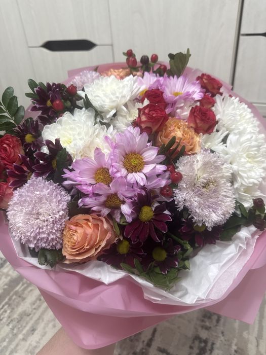 Продам цветы свежие букеты