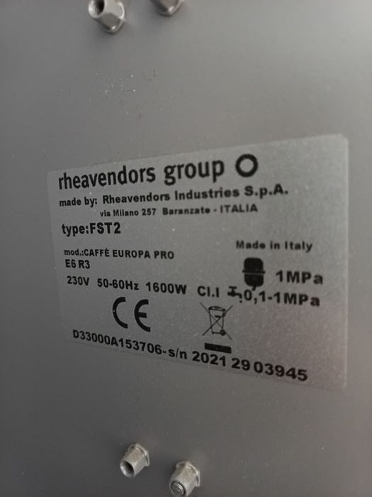 Automat Caffe Europa