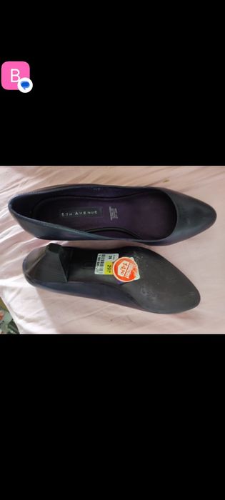 Туфли женские, замшевая кожа