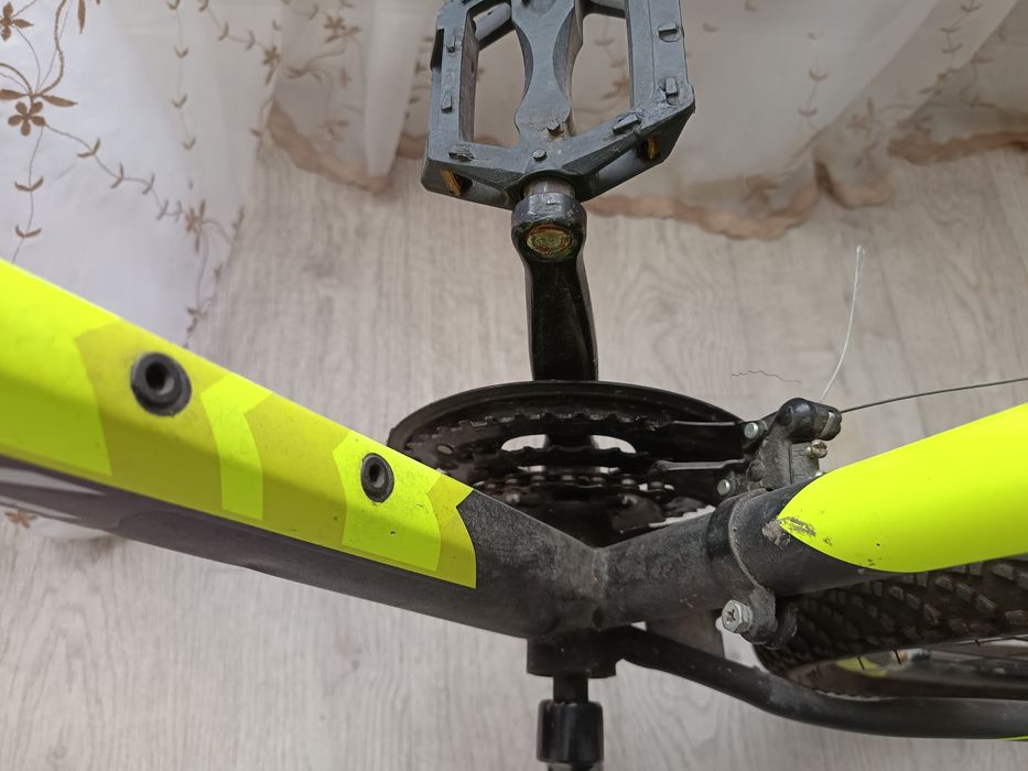 Зелёный велосипед