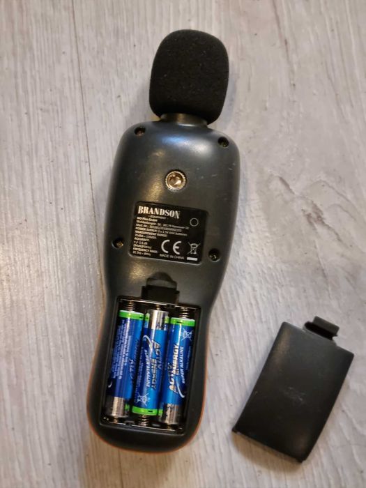 Aparat masura Brandson presiune sonora in decibeli decibelmetru