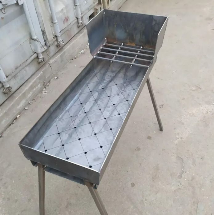 Мангал складной усиленный