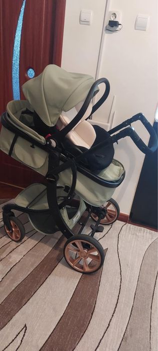 carucior 2 in 1 , cu scoica