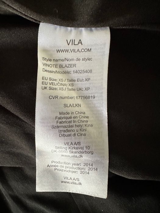 Sacou Vila paiete XS