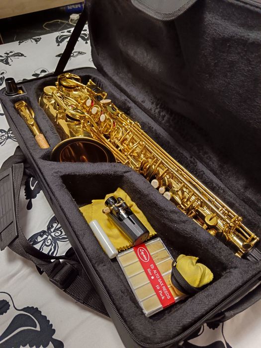 Vând saxofon lagarra sau schimb cu orgă