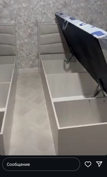 Екі кроват сатылады