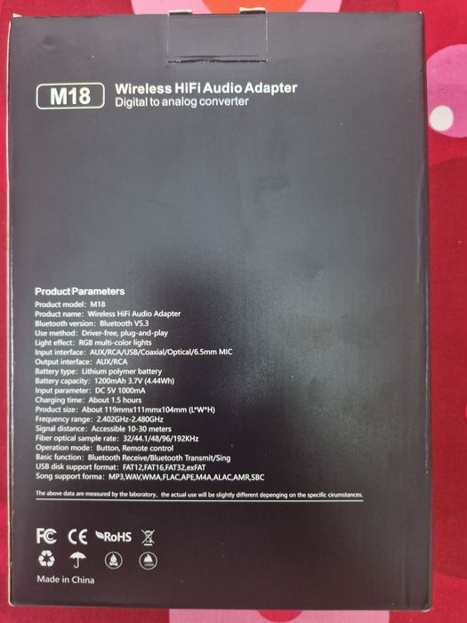 Wireless HIFI Bluetooth Audio Adapter