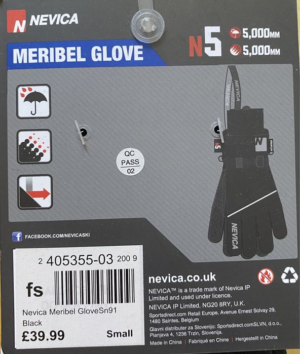 Мъжки ски ръкавици Nevica Meribel N3