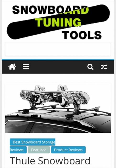 Suport Schiuri Thule Xtender Snowboard