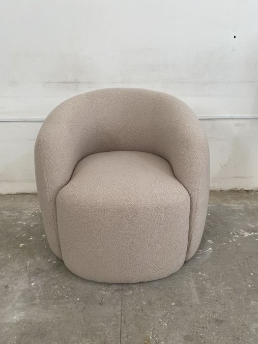 Кресло ткань букле удобная