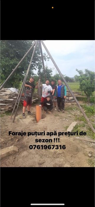 Foraje puturi apa preturi de sezon