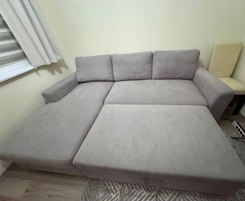 Ъглов диван с ляв ъгъл