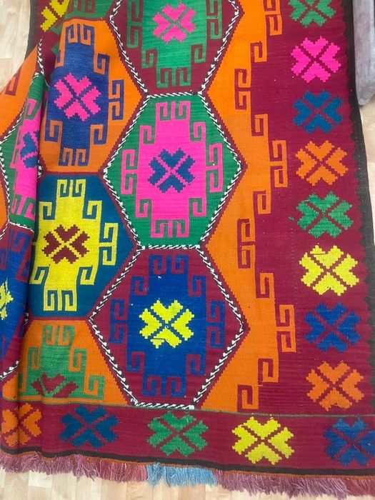 Натуральный ковёр из шерсти