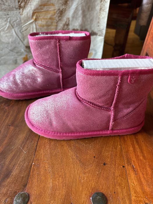 Зимни розови обувки emu 35 номер
