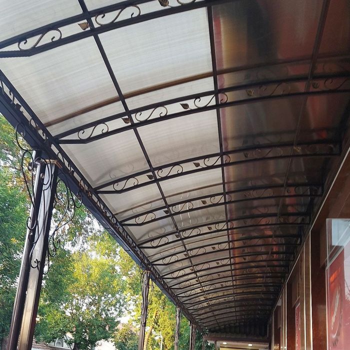 Навес крыша двери мебель лофт перила решетки и многое другое