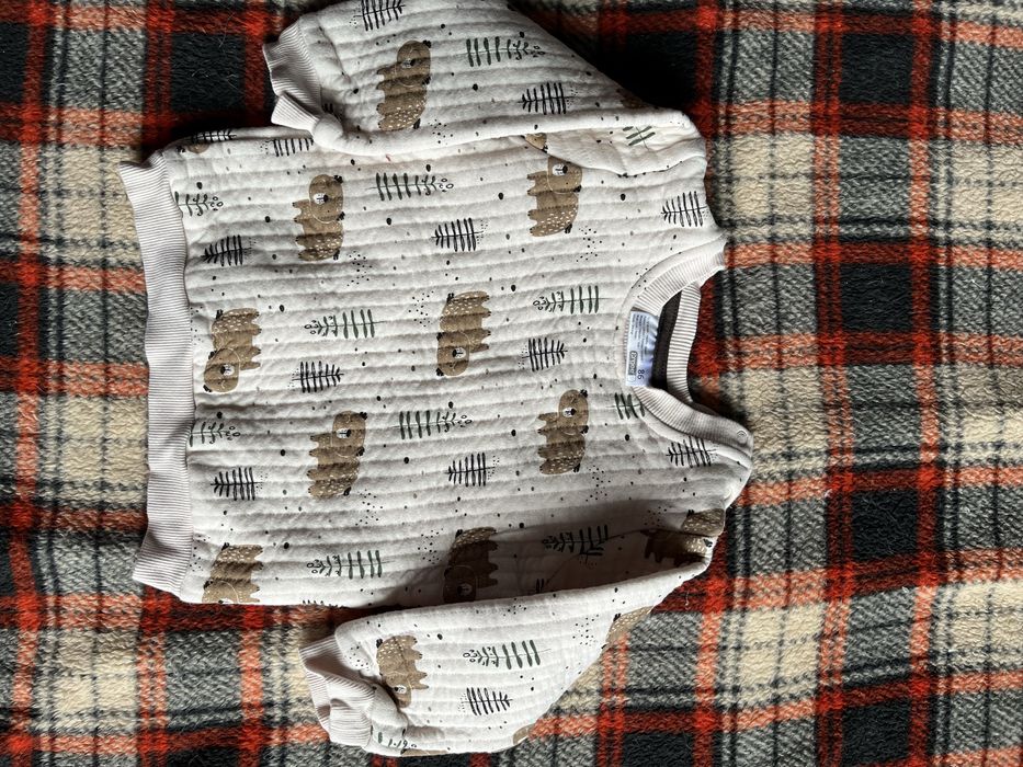 3бр зимни блузи унисекс размер 86