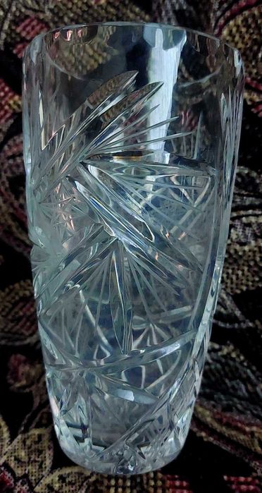 Кристална  ваза за цветя