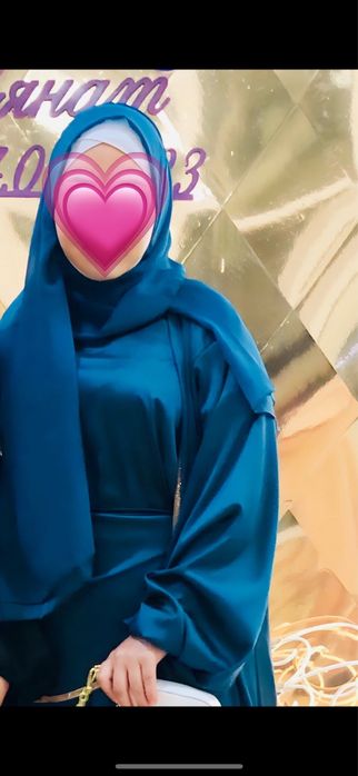 Абайя платьеи накидка с платком