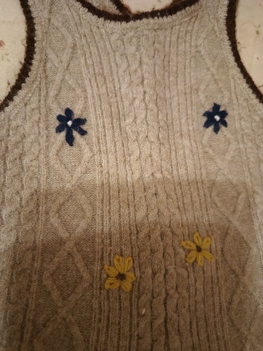 Zara плетен гащеризон 98 размер