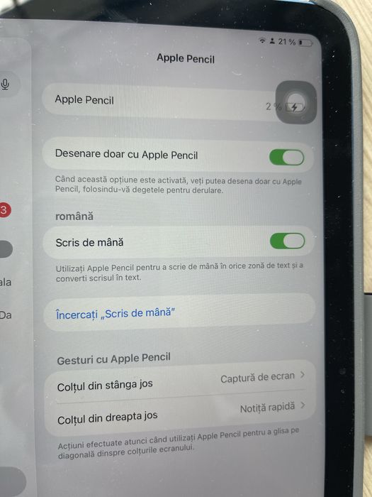 Defect apple pencil 1st gen prima generatie stylus