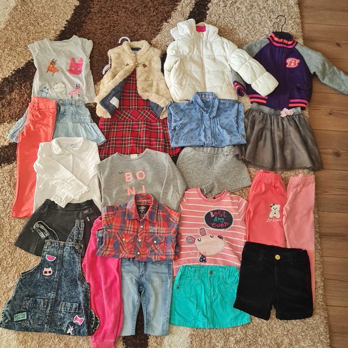 Lot 22 buc haine fete 98 3 ani haine alese, putin purtate