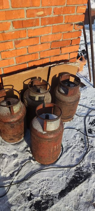 Газовый баллон 4 шт